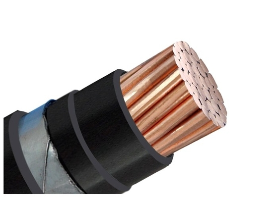 Cina Single Core lapis baja Kabel Listrik 1kV Copper Conductor PVC Insulated Stainless Steel Tape Lapis Baja Kabel pemasok