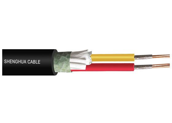 Cina Ukuran Kecil 2 Core 4 Inti Api Tahan kabel, Fire Rated Kabel Listrik pemasok
