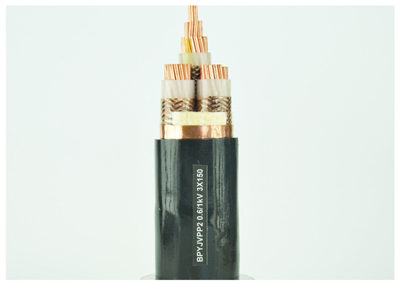 Cina HV 12 / 20KV Copper Conductor XLPE Insulated Kabel Listrik Kabel Listrik Handal pemasok