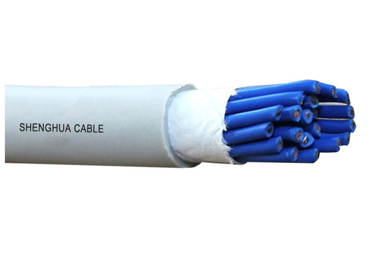 Cina Durable Putih Kontrol PE kabel berselubung Anti Ekstrusi 0.75mm2 - 10MM2 pemasok