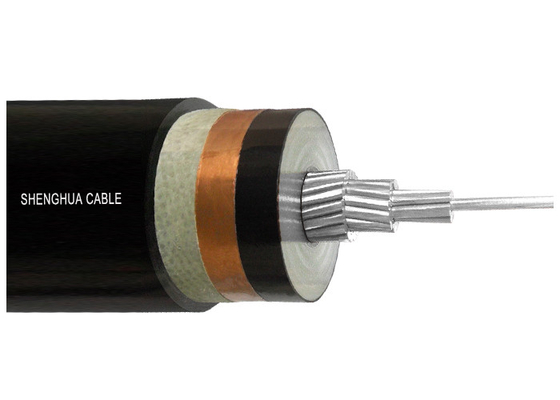 Cina 26KV 35KV Single Core XLPE kabel Ink Printing / embossing kabel Mark pemasok