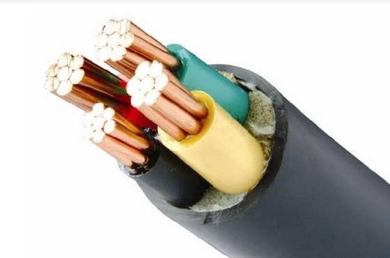 Cina XLPE Insulated Kabel Power, LT XLPE kabel Dengan Stranded Copper Conductor pemasok