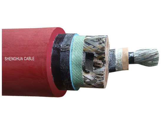 Cina 1,9 / 3,3 KV Pertambangan Karet kabel berselubung, disaring EPR Isolasi Kabel pemasok