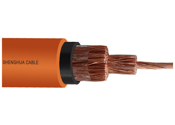 Cina Halogen Karet rendah berselubung Fleksibel Kabel 1,9 / 3,3 KV CE KEMA Sertifikasi pemasok