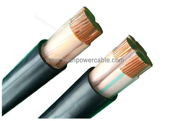 Cina 0,6 / 1 kV Tegangan Rendah Tembaga N2XY XLPE Insulated Kabel Daya 500-1000 Meter Per Drum pemasok
