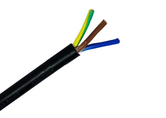Cina PVC Tipe ST5 Selubung Kabel Listrik Kawat Tembaga Inti 500v pemasok