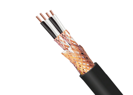 Cina Stranded Copper Shielded Instrument Cable PE Insulation Dengan CU Core pemasok