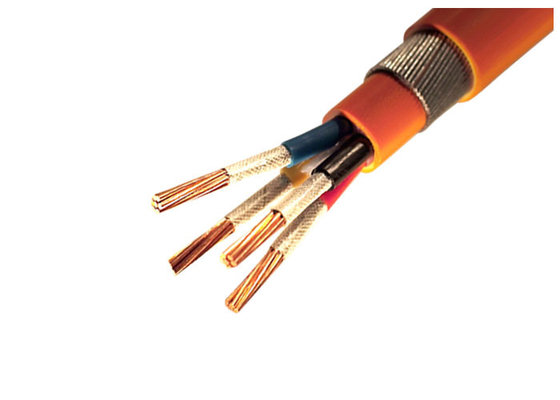 Cina Muti Core Fire Resistant Cable Tahan Korosi Dengan Sertifikasi CE RoHS pemasok
