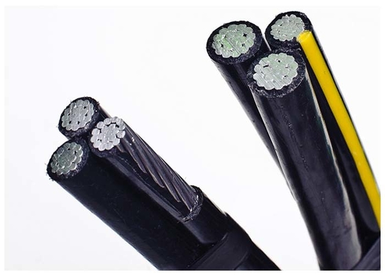 Cina Al / Xlpe Insulated Aerial Bunched Aerial Power Cable AAC Conductor pemasok