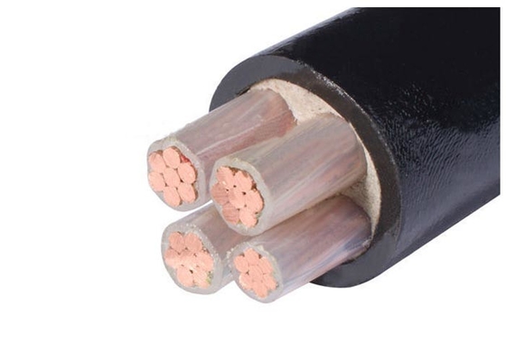 Cina LV XLPE listrik Copper terisolasi daya kabel LV 4 Core CE IEC pemasok