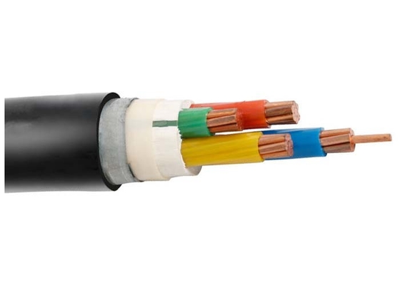 Cina Copper Core Steel Tape Armored Kabel Listrik LV XLPE PVC Insulation Underground STA Cable 0.6 / 1kV pemasok