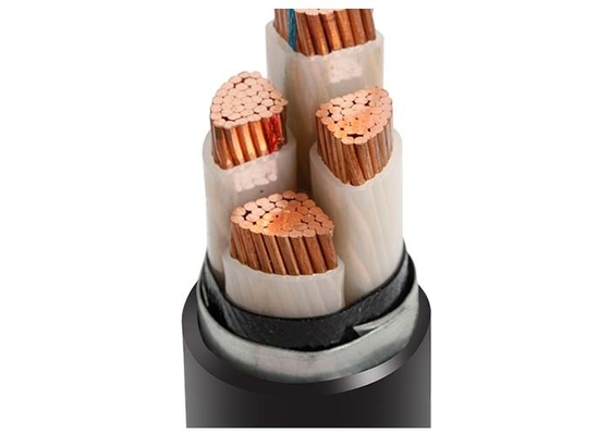 Cina 4 Cores CU XLPE STA PVC Power Cable Ganda Steel Tape Armored Cable 0.6 / 1kV pemasok