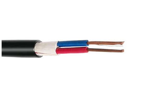 Cina Terdampar Copper Conductor Dua Cores 1kV Pvc Jacket Cable / Pvc Insulated Dan Kabel Berselubung pemasok
