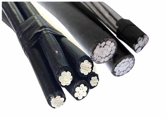 Cina Triplex / Quadruplex Aluminium Aerial Bundled Cable ABC Cable ASTM Standard pemasok