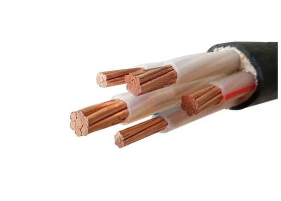 Cina N2XH IEC 60502-1 Kabel Isolasi XLPE FRNC 0.6 / 1kV LSZH Kabel Daya Rendah Corrosivity pemasok