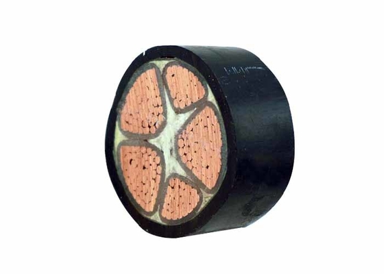 Cina PVC Berselubung XLPE Insulated Power Cable Copper Conductor.6 / 1kV 5 Core pemasok