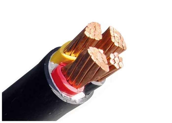 Cina Disesuaikan 4 Inti Listrik PVC Insulated Kabel Wire Dengan Coppe Conductor pemasok