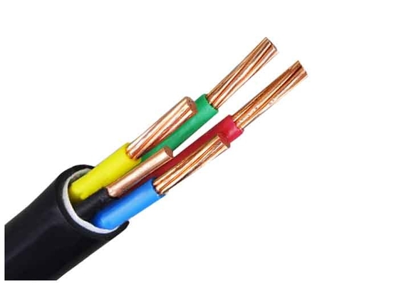 Cina 0,6 / 1KV lapis baja 5 inti PVC berisolasi kabel PVC kabel listrik tembaga daya pemasok