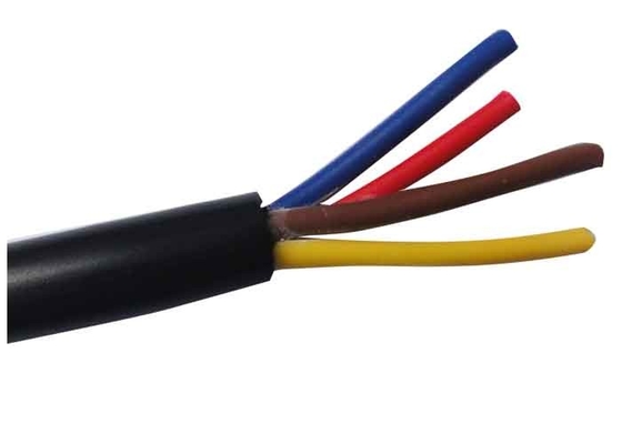 Cina Kualitas Baik Empat Fleksibel Core PVC Insulated Wire Cable IEC60227 Standard pemasok