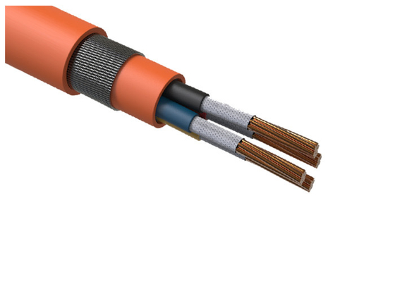 Cina Tegangan Rendah Xlpe Fire Resistant Cable Empat Cores Dengan Copper Conductor pemasok