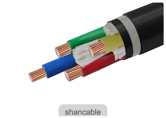 Cina Five Cores PVC Copper Cable, PVC Jacket Cable Kualitas Premium Garansi 2 Tahun pemasok