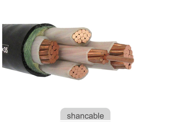 Cina Copper Conductor XLPE Insulated Power Cable Multi Core Beban Berat pemasok