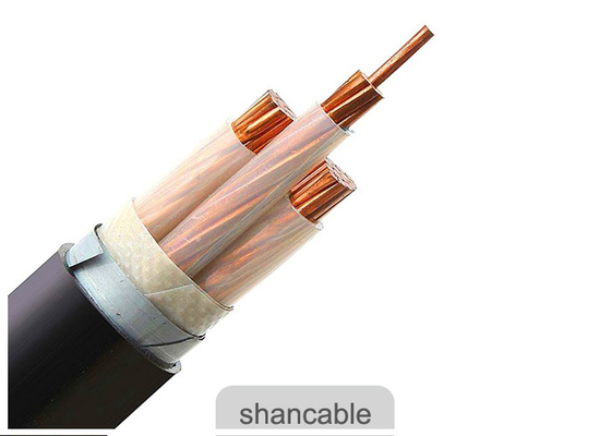 Cina 0,6 / 1kV XLPE Insulated Power Cable Di Dalam Dan Di Luar Rumah Listrik Yang Sangat Baik pemasok