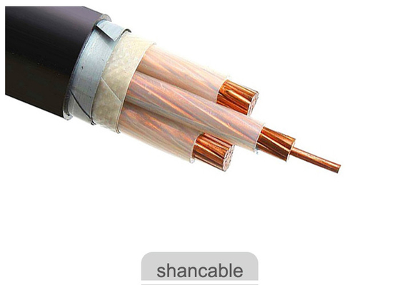 Cina Multi Core XLPE Insulated Kabel Daya Konduktor Tembaga Tegangan Rendah 1kv pemasok