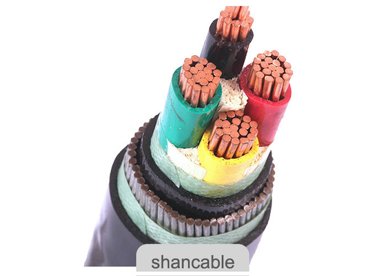 Cina IEC 60502 Pvc Insulated PVC Sheathed Cable Untuk Transmisi Listrik pemasok