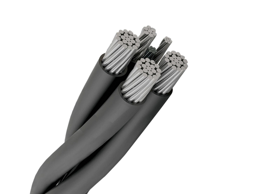 Cina Quadruplex PVC Drop URD XLPE Kabel Daya AAAC konduktor pemasok