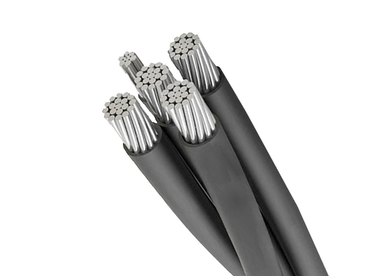 Cina Aluminium Konduktor XLPE Isolasi Kabel Bundel ABC pemasok