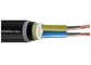 PVC SWA Low Smoke Nol Halogen kabel Flame Retardant Tinggi Suhu Tahan pemasok