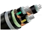 Tegangan Tinggi lapis baja Kabel Listrik Tiga-Core XLPE Isolasi Tembaga Perisai STA Underground Al Kabel pemasok