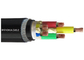 Semua Jenis Copper Conductor Swa lapis baja Kabel Listrik CU / PVC / SWA / PVC VV32 LV Multicore Kabel pemasok