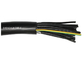 XLPE Insulated Fleksibel Kontrol Kabel Hitam LSOH berselubung WDZB-KYJY pemasok