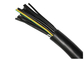 XLPE Insulated Fleksibel Kontrol Kabel Hitam LSOH berselubung WDZB-KYJY pemasok