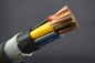 Hitam berselubung PVC lapis baja Kabel Listrik 600 / 1000V Lapis Baja Kabel Listrik pemasok