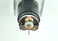 CU CTS SWA Listrik lapis baja kabel Tiga Inti Tegangan Tinggi 3 X 400 mm2 pemasok