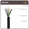 Profesional 300/500 V Karet Berselubung Kabel Fleksibel CE KEMA Sertifikasi pemasok