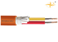 1000V Asap Rendah Nol Halogen Bukti Api FR LSZH Kabel Dengan Mika Pita IEC60228 pemasok