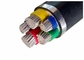 Aluminium Conductor 5 Core PVC Insulated Cables 0,6 / 1 kV Kabel Tanpa-Tembaga pemasok