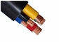 Kabel berisolasi PVC 0.6 / 1kV 5C dengan konduktor tembaga CU / PVC kabel CE sertifikat pemasok