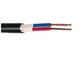 Terdampar Copper Conductor Dua Cores 1kV Pvc Jacket Cable / Pvc Insulated Dan Kabel Berselubung pemasok