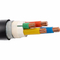 600V PVC Jacket Kabel Kabel Listrik Hitam Untuk Penggunaan Industri pemasok