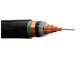 1 x 240 sqmm 33kV XLPE Insulated Cable Mid Voltage IEC 60502-2 Kabel Listrik pemasok