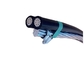 BS Standard Aerial Bundled Cable 2 + 1 Cores XLPE (PE) berisolasi NFC ABC Cable 0.6 / 1 kV pemasok