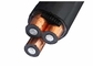 3 Phase Flame Retardant Kabel Asap Rendah Konduktor Aluminium XLPE Insulated Zero Halogen MV Cable pemasok