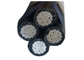 Al Conductor LDPE / HDPE / XLPE Insulated Cable 1kv Kabel Drop Service Tegangan Rendah pemasok