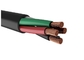 U-1000V Copper Conductor PVC Insulated Kabel / PVC Selubung Empat Cores PVC Power Cable pemasok