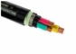 PVC 0.6-1KV 3x150SQMM Armored Kabel Listrik Tenaga Listrik Dengan 90 derajat Conductor Temp pemasok